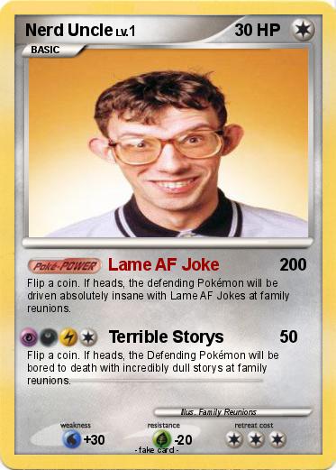 Pokemon Nerd Uncle