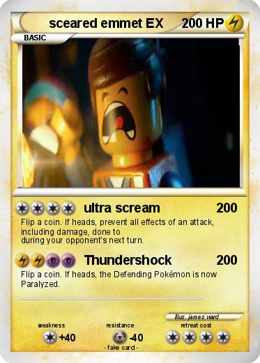 Pokemon sceared emmet EX