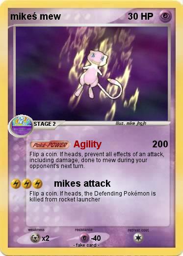 Pokemon mikeś mew