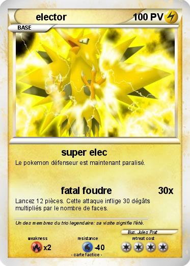 Pokemon elector