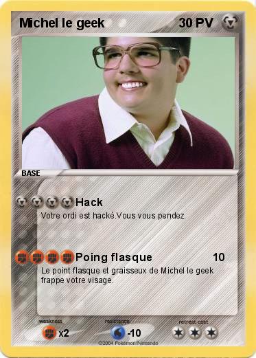 Pokemon Michel le geek