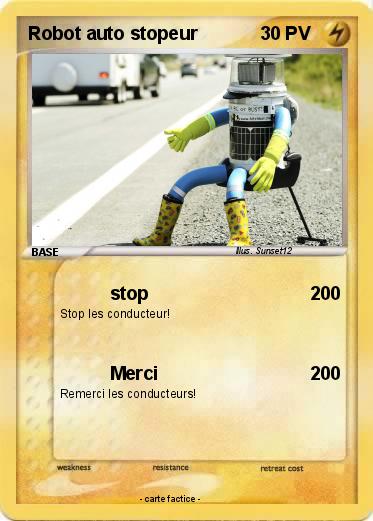 Pokemon Robot auto stopeur