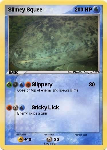 Pokemon Slimey Squee