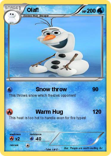 Pokemon Olaf!