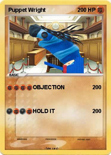 Pokemon Puppet Wright