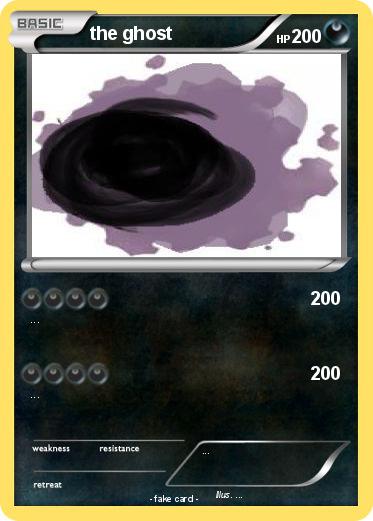 Pokemon the ghost