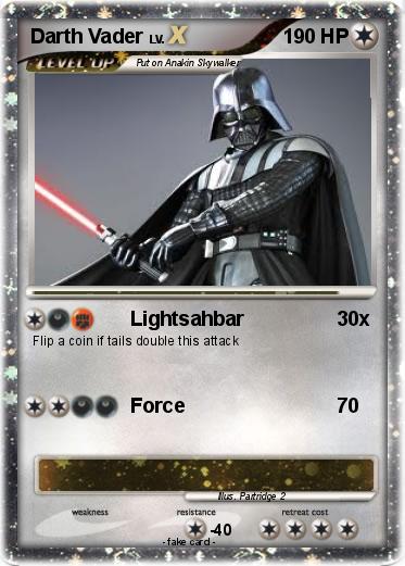 Pokemon Darth Vader