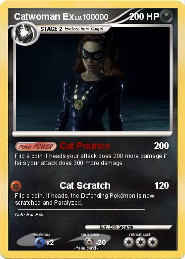 Pokemon Catwoman Ex