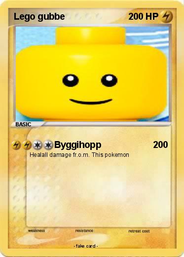 Pokemon Lego gubbe