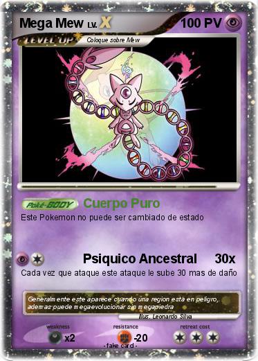 Pokemon Mega Mew