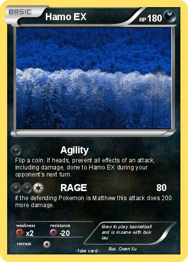 Pokemon Hamo EX