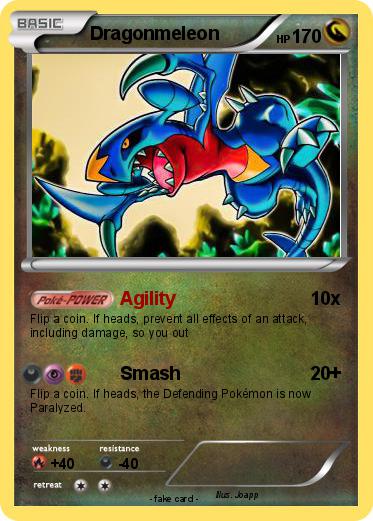 Pokemon Dragonmeleon
