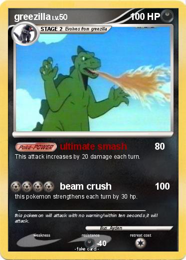 Pokemon greezilla