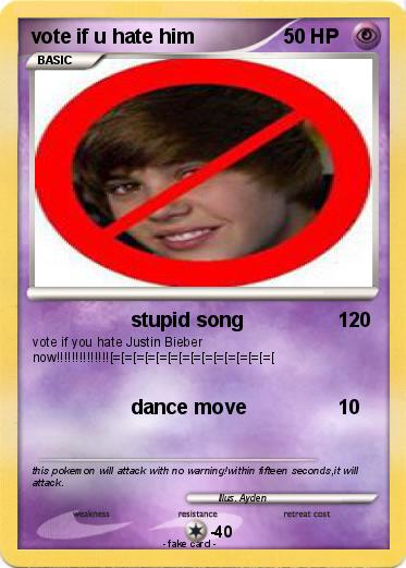Pokemon vote if u hate him