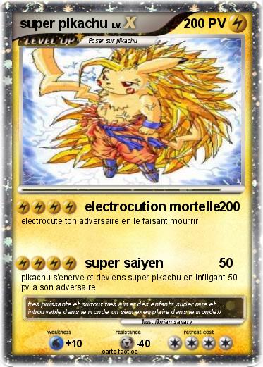 Pokemon super pikachu