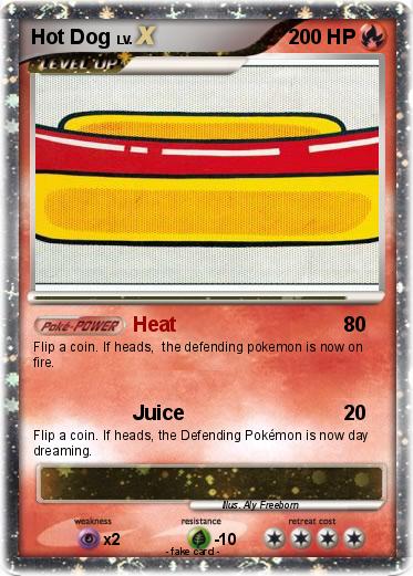 Pokemon Hot Dog
