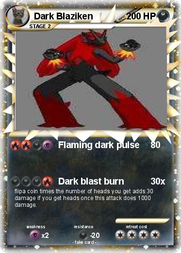 Pokemon Dark Blaziken