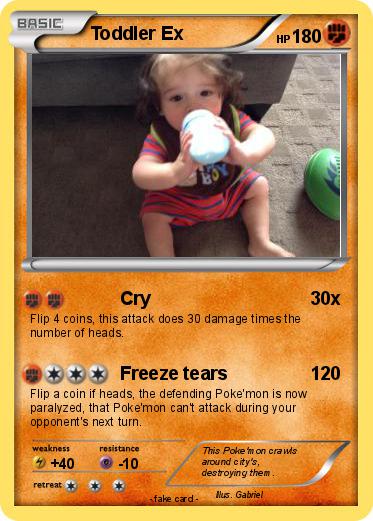 Pokemon Toddler Ex