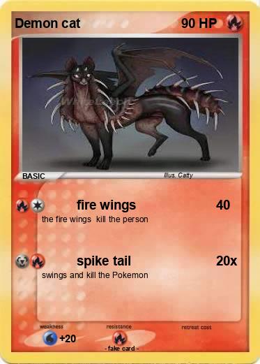 Pokemon Demon cat