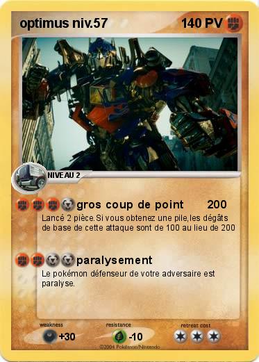 Pokemon optimus niv.57 