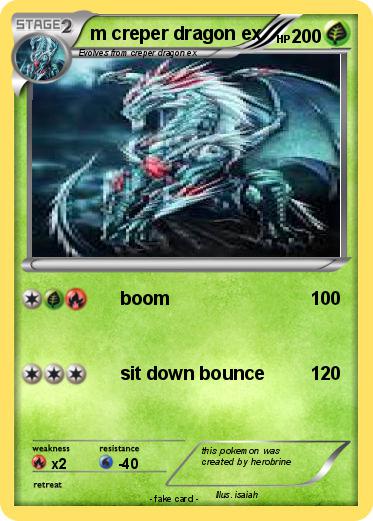 Pokemon m creper dragon ex