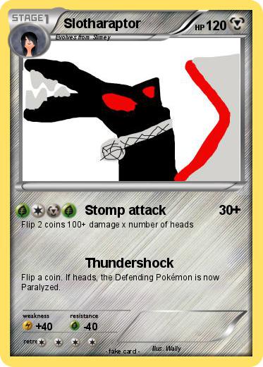 Pokemon Slotharaptor