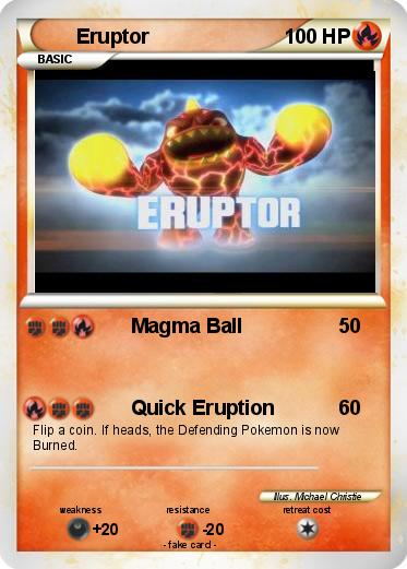 Pokemon Eruptor