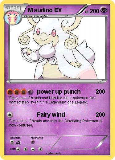 Pokemon M audino EX