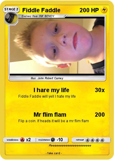 Pokemon Fiddle Faddle