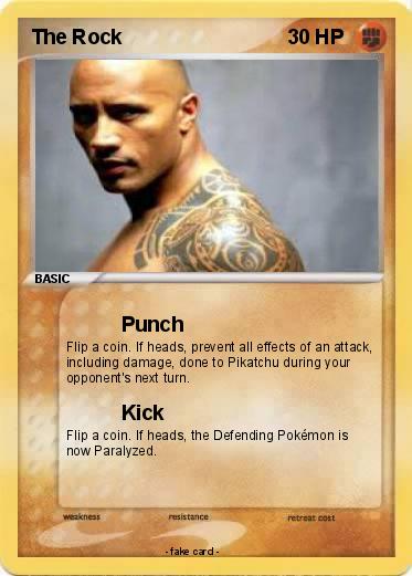 Pokemon The Rock