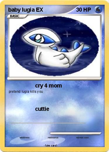 Pokemon baby lugia EX