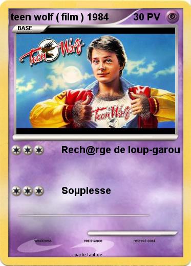 Pokemon teen wolf ( film ) 1984