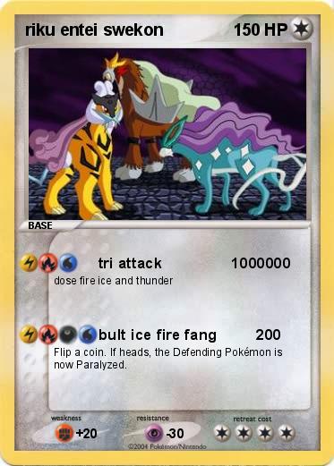 Pokemon riku entei swekon