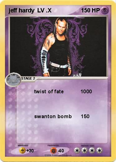 Pokemon jeff hardy  LV .X