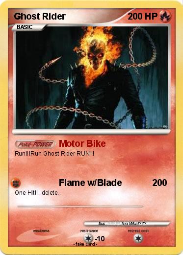 Pokemon Ghost Rider