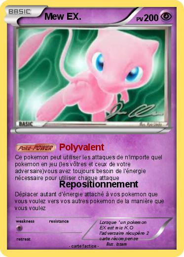 Pokemon Mew EX.