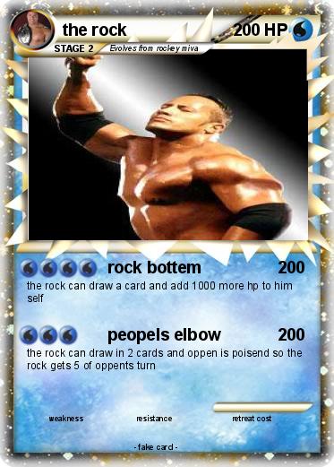 Pokemon the rock