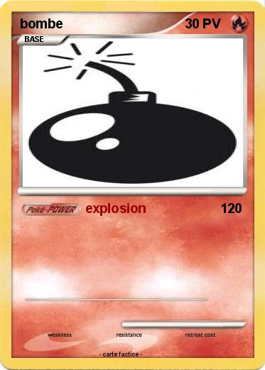 Pokemon bombe