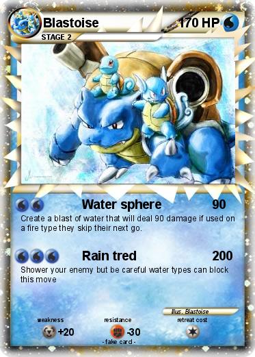 Pokemon Blastoise
