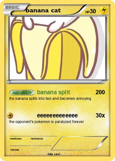 Pokemon banana cat