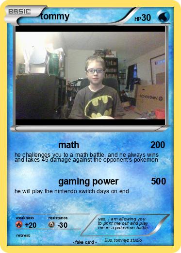 Pokemon tommy
