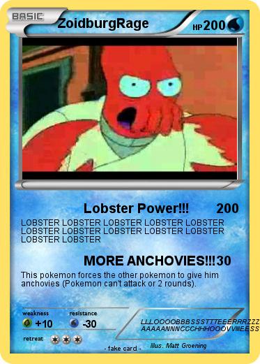 Pokemon ZoidburgRage