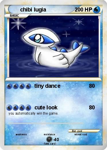 Pokemon chibi lugia