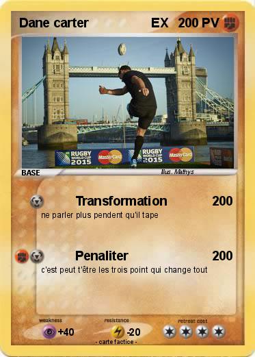 Pokemon Dane carter                  EX