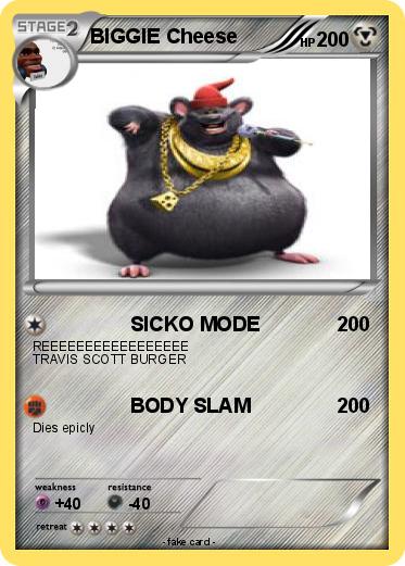 Pokemon BIGGIE Cheese
