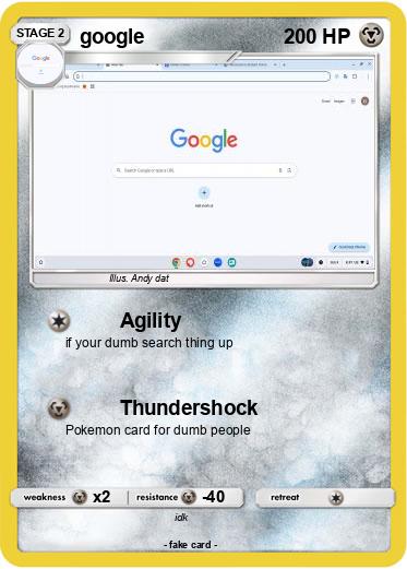 Pokemon google