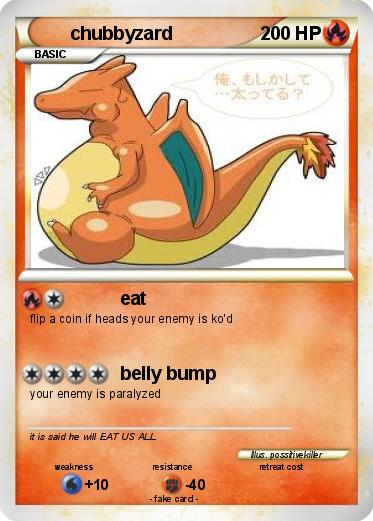 Pokemon chubbyzard