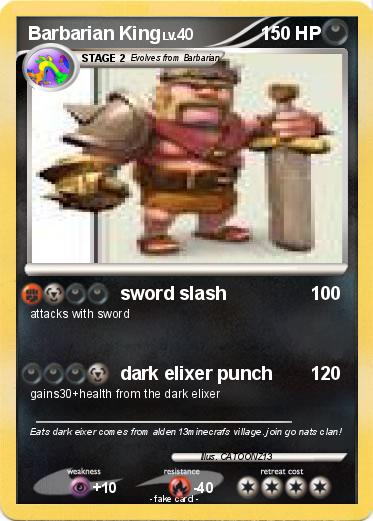 Pokemon Barbarian King