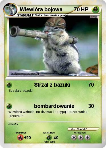 Pokemon Wiewióra bojowa