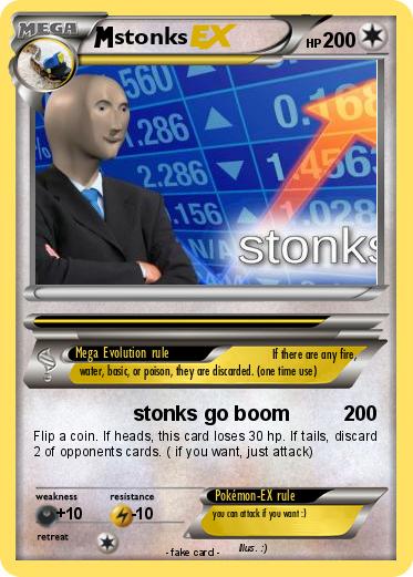 Pokemon stonks